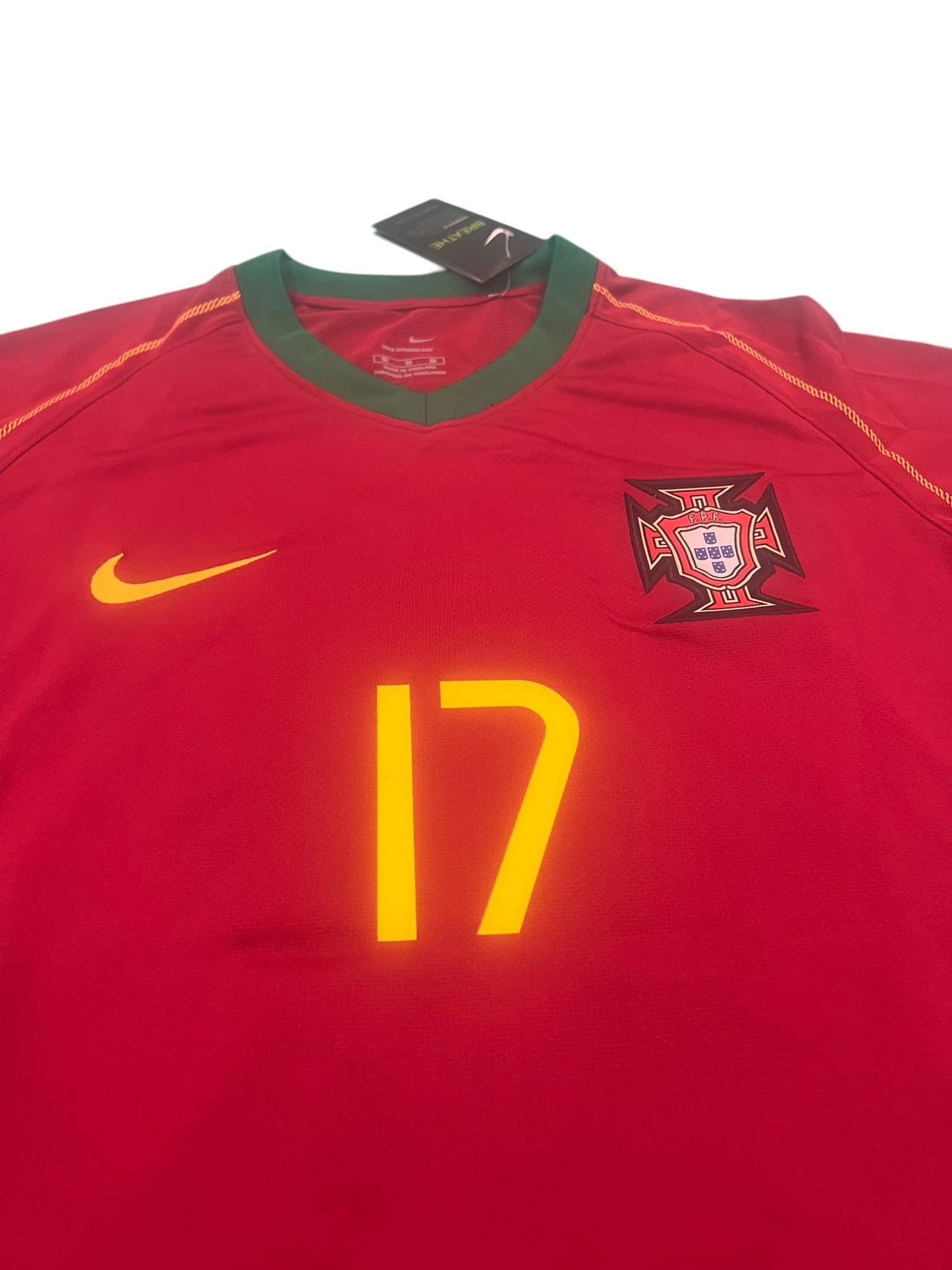 Cristiano Ronaldo 2006-08 Portugal Home Kit
