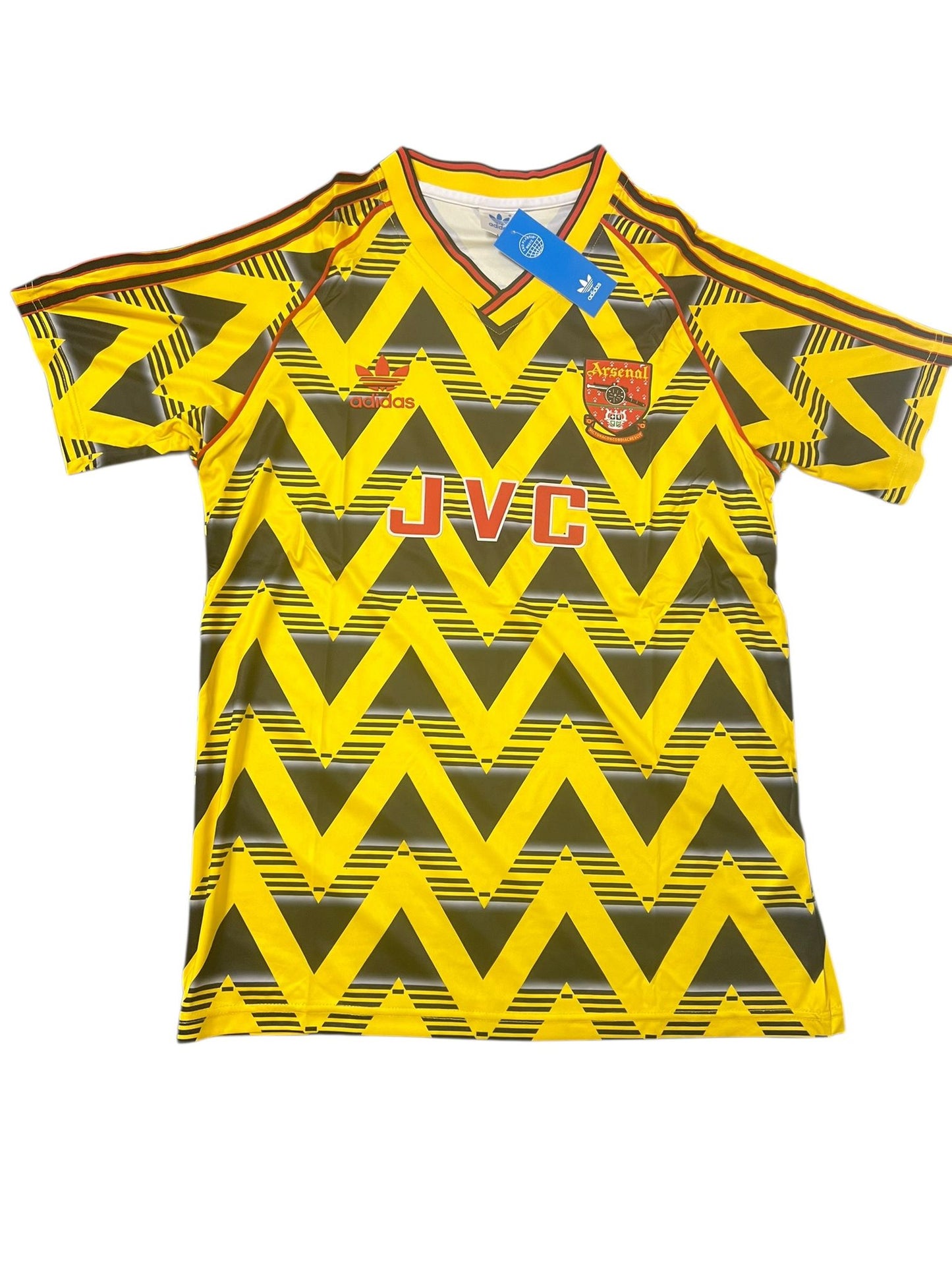 Arsenal FC Bruised Banana 1991-1993 Away Kit