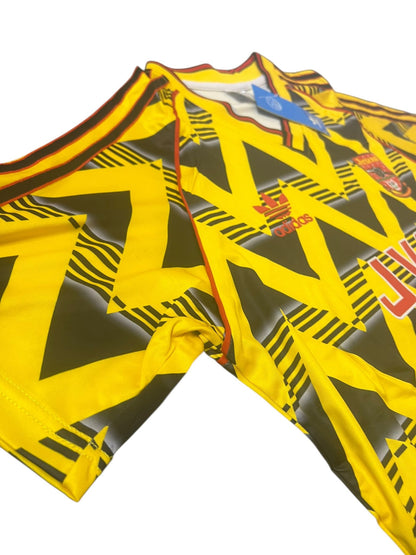 Arsenal FC Bruised Banana 1991-1993 Away Kit