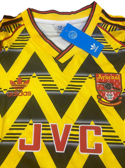 Arsenal FC Bruised Banana 1991-1993 Away Kit