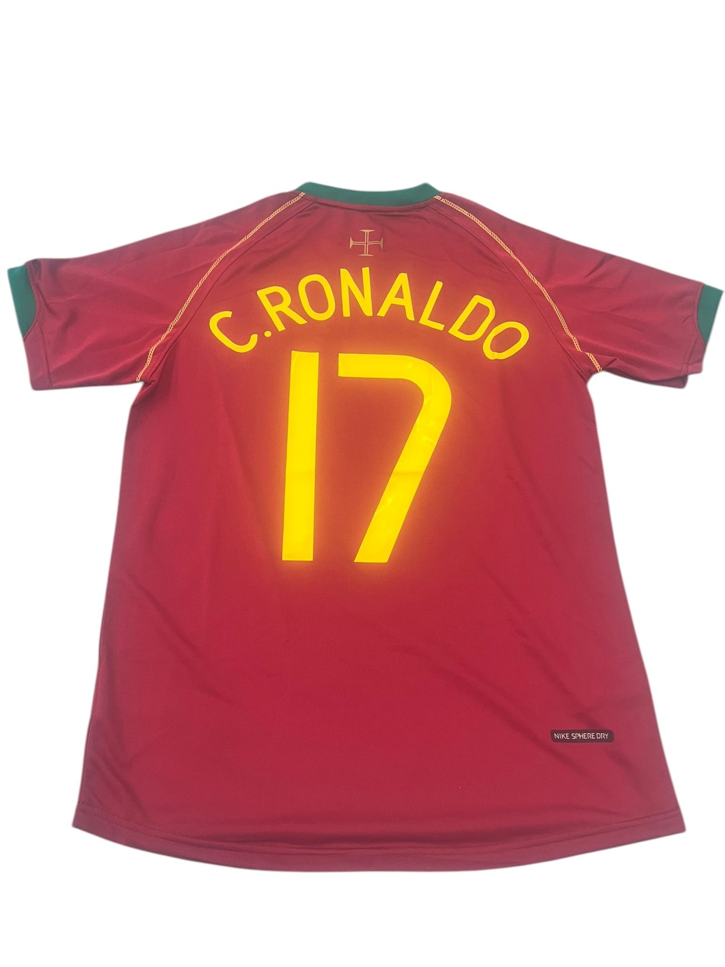 Cristiano Ronaldo 2006-08 Portugal Home Kit