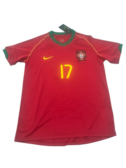 Cristiano Ronaldo 2006-08 Portugal Home Kit