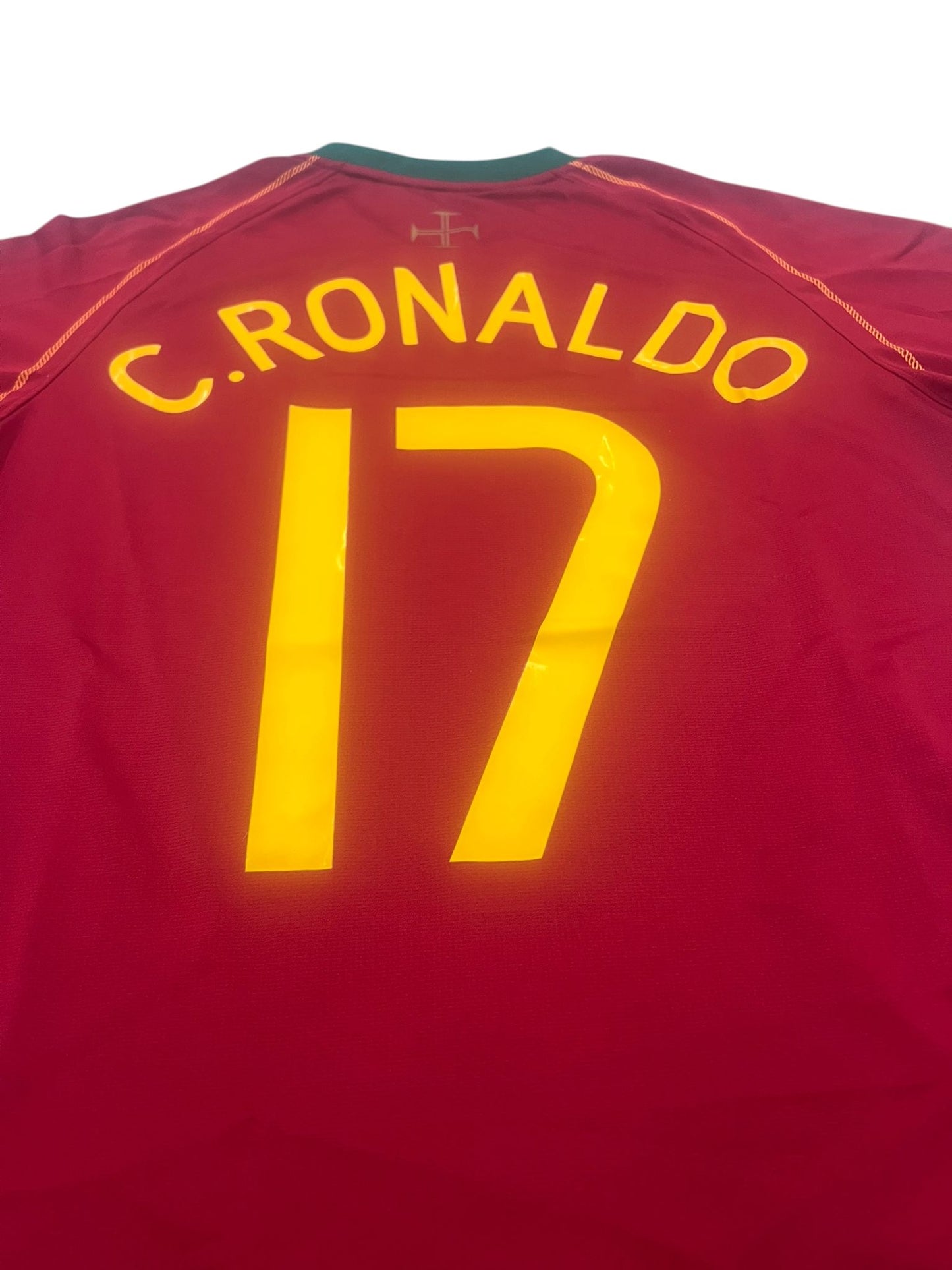 Cristiano Ronaldo 2006-08 Portugal Home Kit