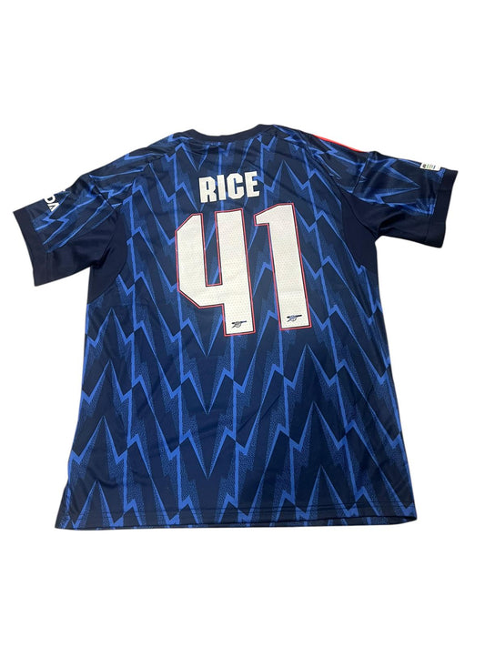 Declan Rice 25/26 Arsenal Away Kit