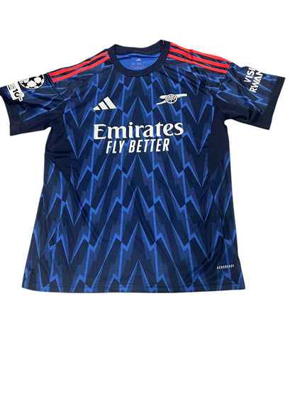 Declan Rice 25/26 Arsenal Away Kit