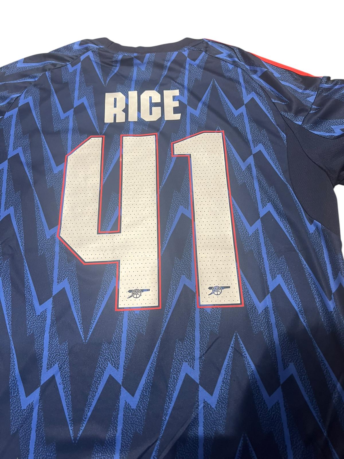 Declan Rice 25/26 Arsenal Away Kit