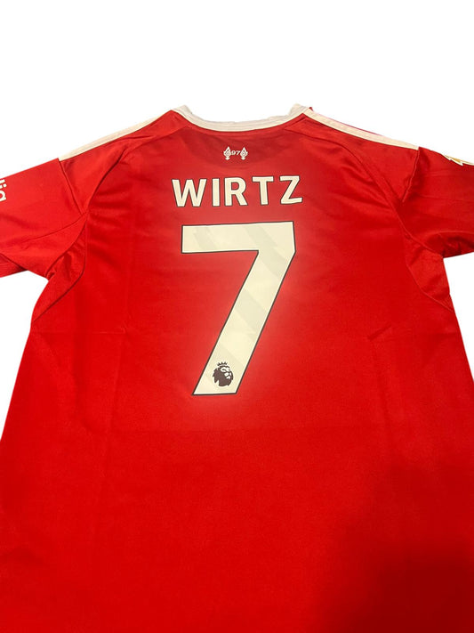 Florian Wirtz Liverpool 25/26 Home Kit