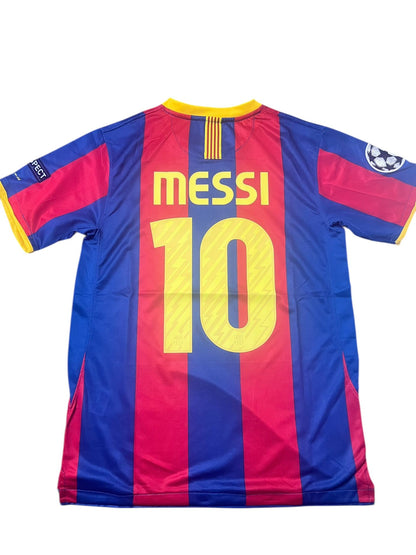 Lionel Messi 2011 Barcelona UCL Final Home Kit